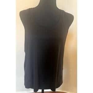 Yogalicious Racerback Athletic Tank Top Black Size L